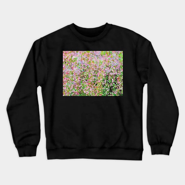 Apple Blossoms Crewneck Sweatshirt by Griffelkinn